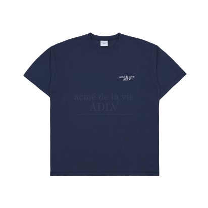 ADLV Basic Logo S2 Tee Navy