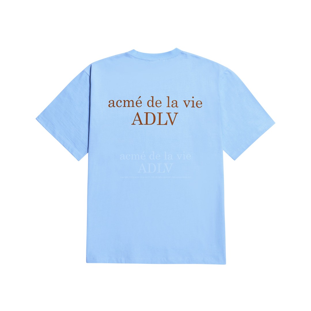 ADLV Basic Logo Tee Sky Blue