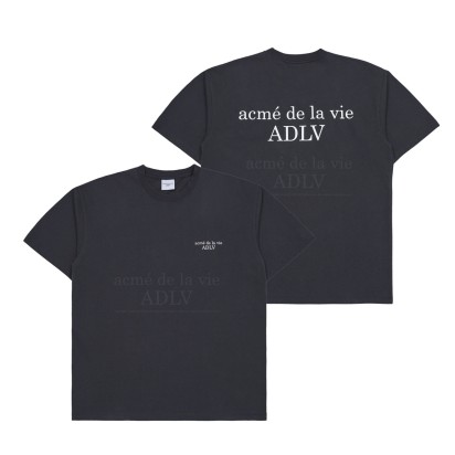 ADLV Basic Logo S2 Tee Charcoal