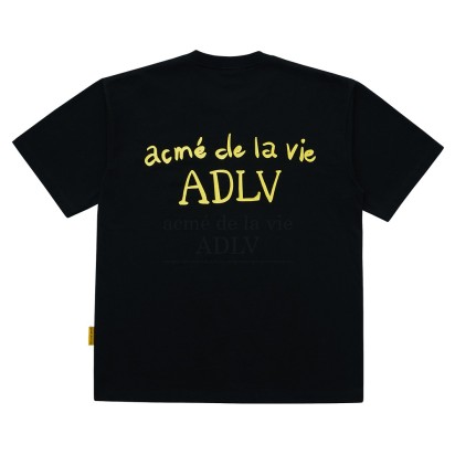 ADLV Glossy Logo Tee Black
