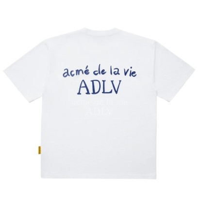 ADLV Glossy Logo Tee White