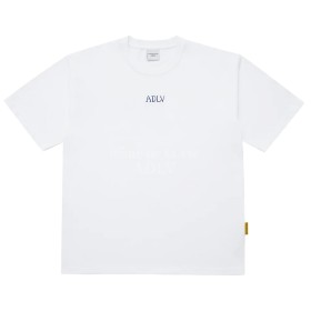 ADLV Glossy Logo Tee White