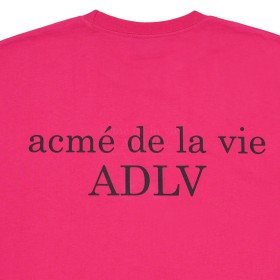 ADLV Basic Logo S2 Tee Hot Pink