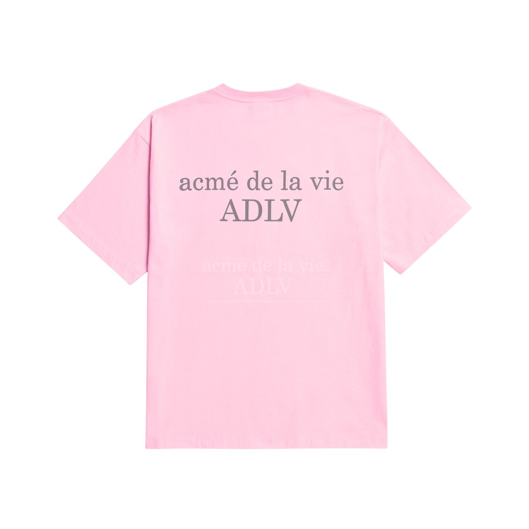 ADLV Basic Logo Tee Baby Pink