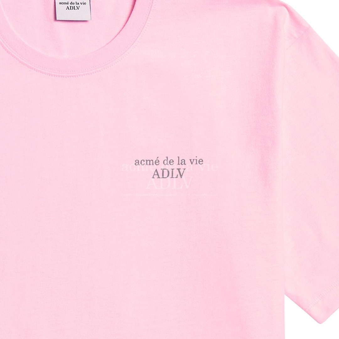 ADLV Basic Logo Tee Baby Pink