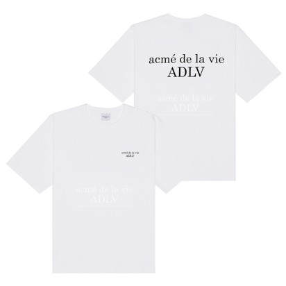 ADLV Basic Logo Tee White