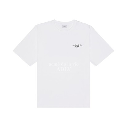 ADLV Basic Logo Tee White