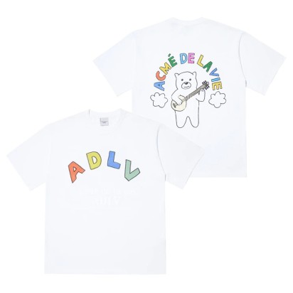 ADLV Dinga Bear Tee White
