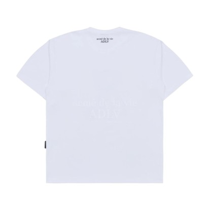 ADLV Metal Bear Tee White
