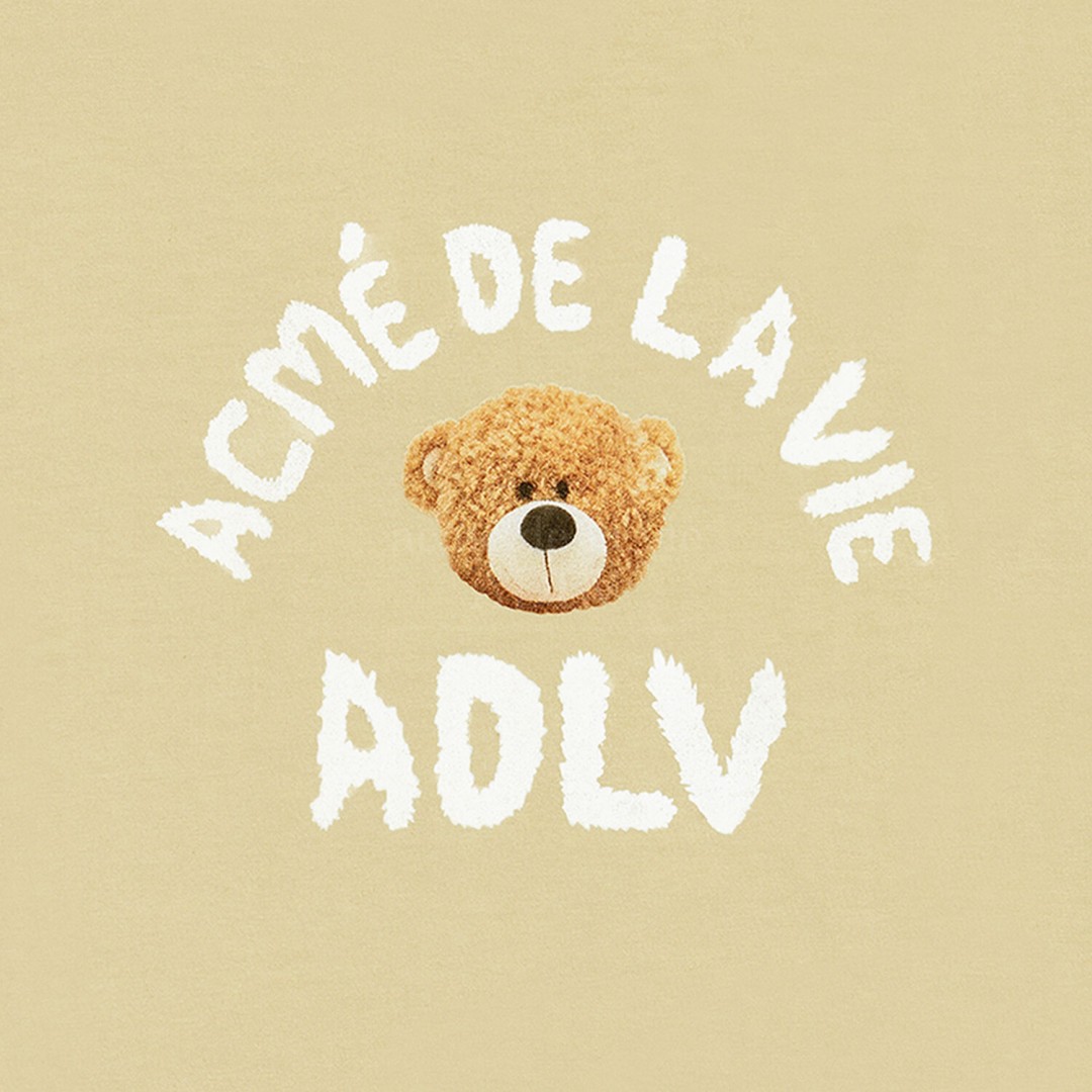 ADLV Teddy Bear Tee Beige
