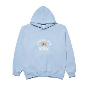 ADLV Teddy Bear Hoodie Sky Blue