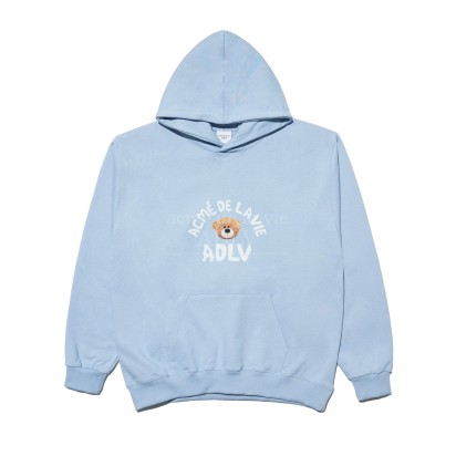 ADLV Teddy Bear Hoodie Sky Blue