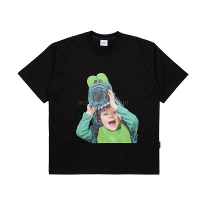 ADLV Baby Face Crocodile Doll Tee Black