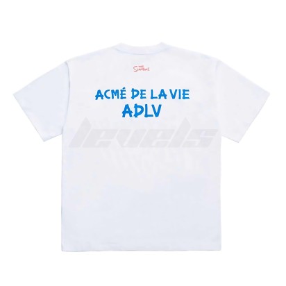 ADLV x The Simpsons Painter Homer Simpsons Tee White