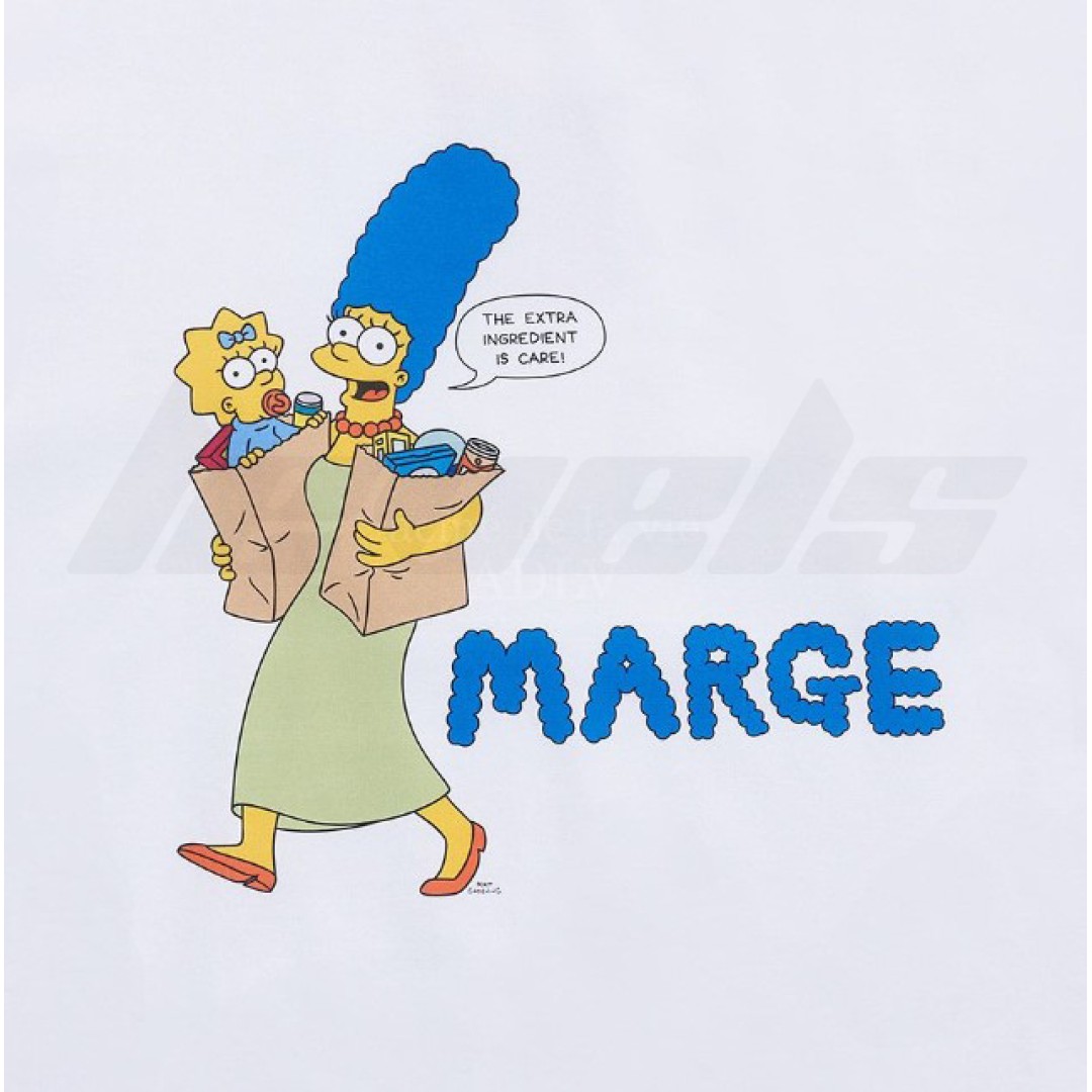 ADLV x The Simpsons Grocery Shopping Marge Simpsons Tee White