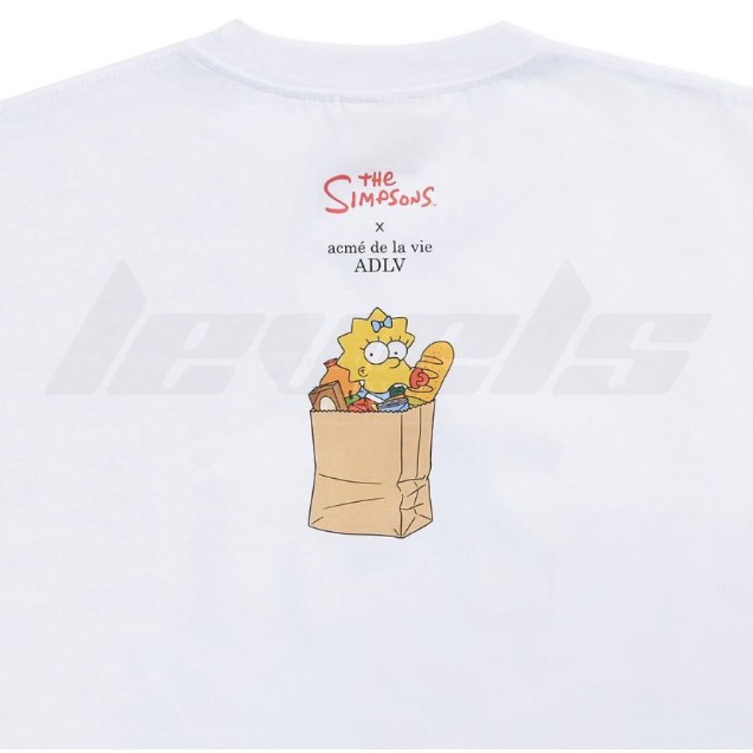 ADLV x The Simpsons Grocery Shopping Marge Simpsons Tee White