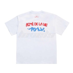 ADLV x The Simpsons Surfer Lisa Simpsons Tee White