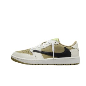 Air Jordan 1 Retro Low Golf Travis Scott Neutral Olive