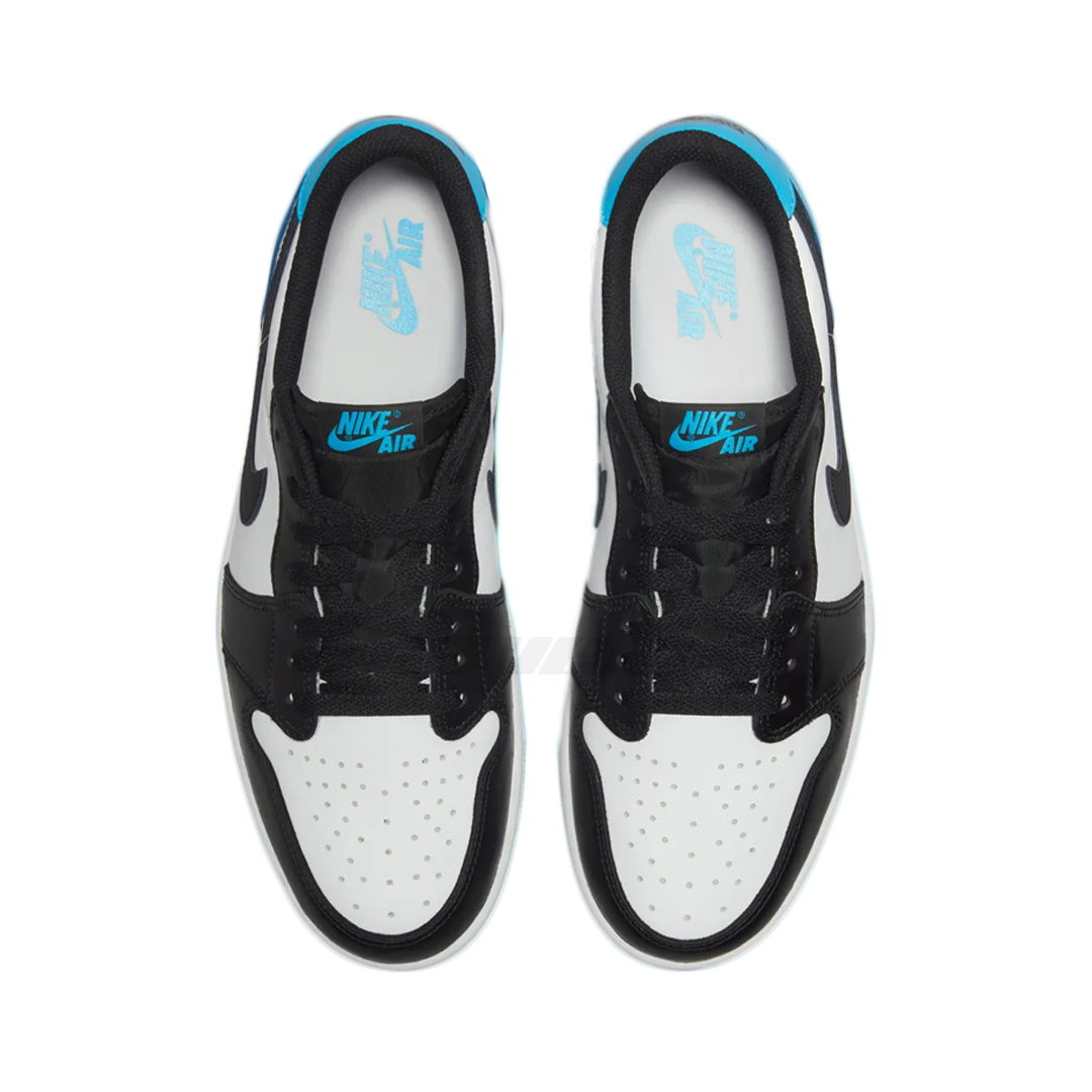 Air Jordan 1 Retro Low OG Black Dark Powder Blue