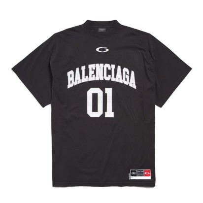Balenciaga Basketball Series Tee Washed Black