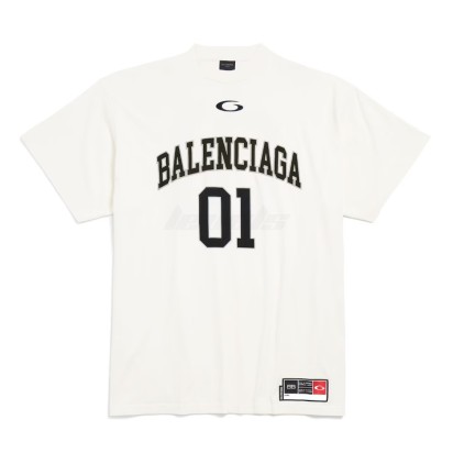 Balenciaga Basketball Series Tee Off White