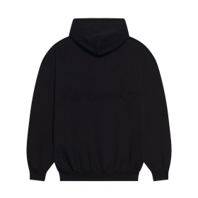 Balenciaga BB Pixel Medium Fit Hoodie Black