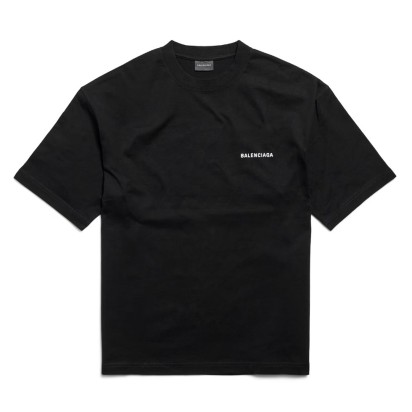 Balenciaga Balenciaga Back Tee Black