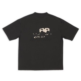 Balenciaga Hand-drawn BB Icon Tee Black