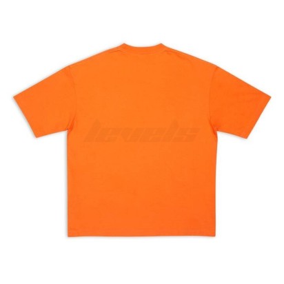Balenciaga BB Corp Logo Tee Orange