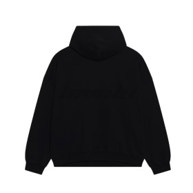 Balenciaga Slime Logo Wide Fit Hoodie Black