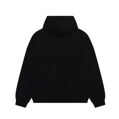 Balenciaga Slime Logo Wide Fit Hoodie Black