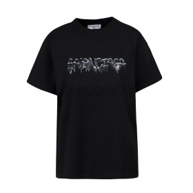 Balenciaga Slime Logo Tee Black