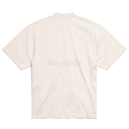 Balenciaga Political Stencil Tee Off White