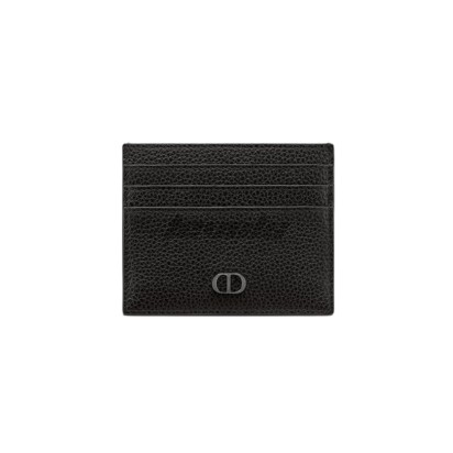 Dior CD Icon Card Holder Black