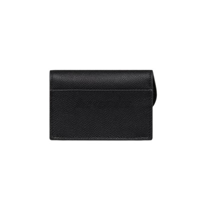 Dior Saddle Bloom Card Holder Black