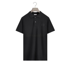 Dior CD Icon Polo Shirt Black