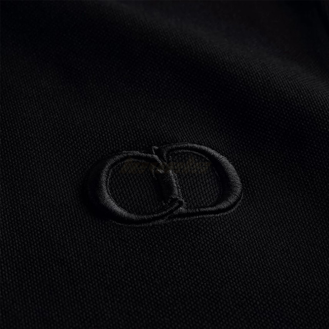 Dior CD Icon Polo Shirt Black