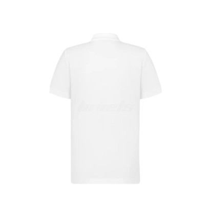 Dior CD Icon Polo Shirt White