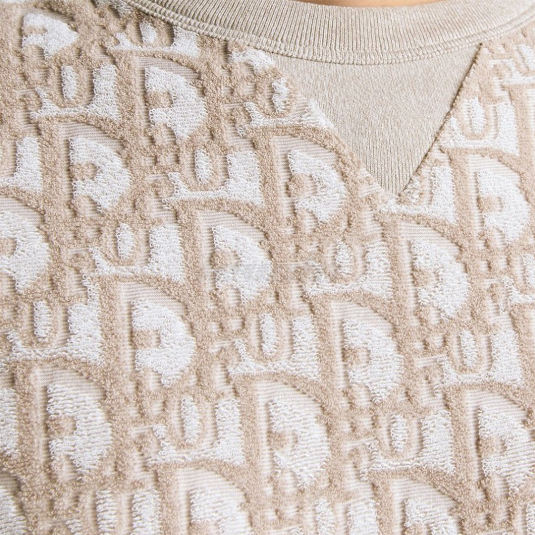 Dior Oblique Tee Beige