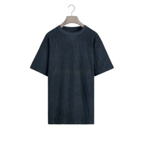 Dior Oblique Tee Navy Blue