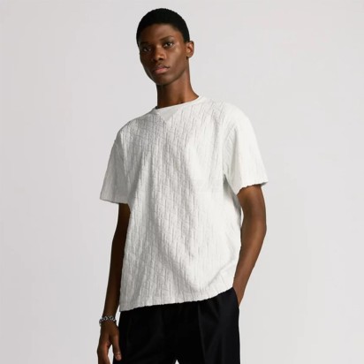 Dior Oblique Tee Off-White