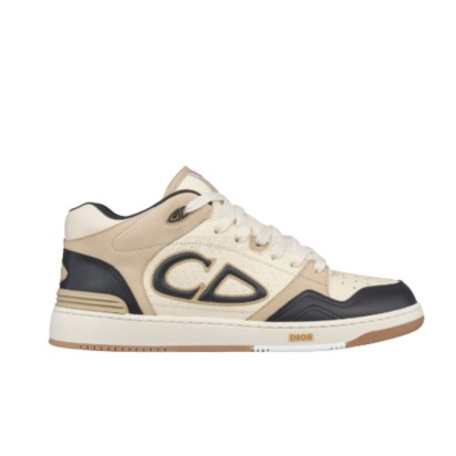 Dior B57 Dribble Mid-Top Sneaker Black, Beige and Cream