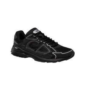 Dior B30 Low-Top Sneaker Black Mesh and Black Technical Fabric