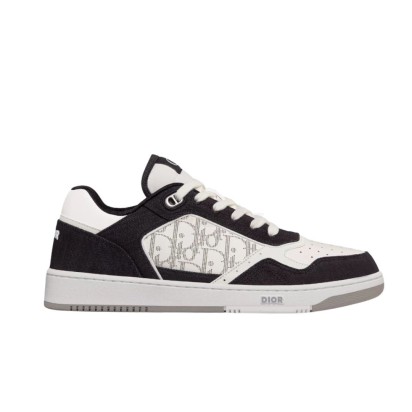 Dior B27 Uptown Low-Top Sneaker Black Denim