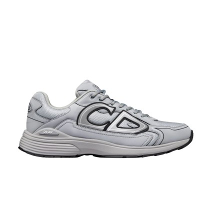 Dior B30 Low-Top Sneaker Dior Gray Mesh and Dior Gray Technical Fabric