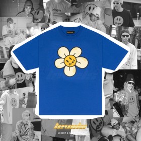 Drew House Daisy SS Tee Royal Blue