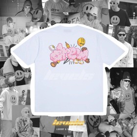 Drew House Doodle Joy Tee White