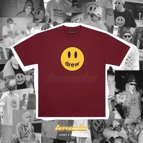 Drew House Mascot SS Tee Burgundy