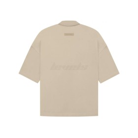 Fear of God ESSENTIALS SS23 Tee Dusty Beige Dubai Exclusive