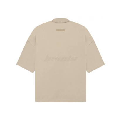 Fear of God ESSENTIALS SS23 Tee Dusty Beige Dubai Exclusive
